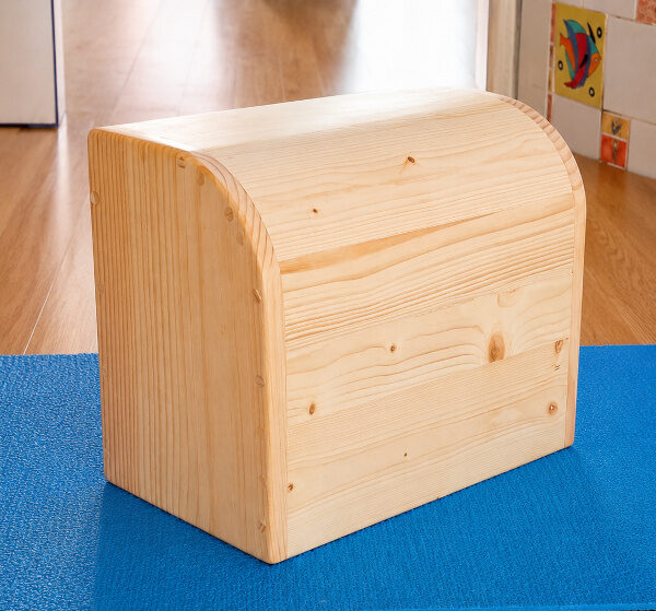viparita karani box